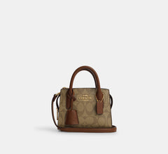 Coach Andrea Mini Carryall In Signature Canvas Bag