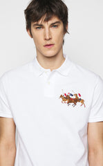 Polo Ralph Lauren Embroidered Slim Fit Polo Shirt